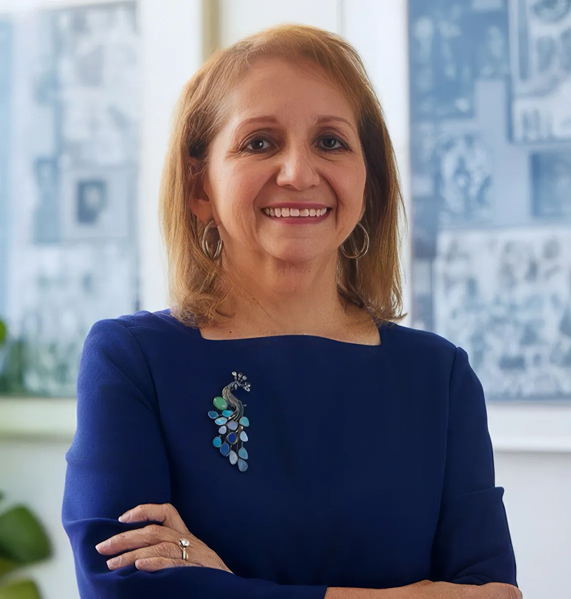 A portrait of Antonia M. Villarruel, PhD, RN, FAAN, Margaret Bond Simon Dean of Nursing